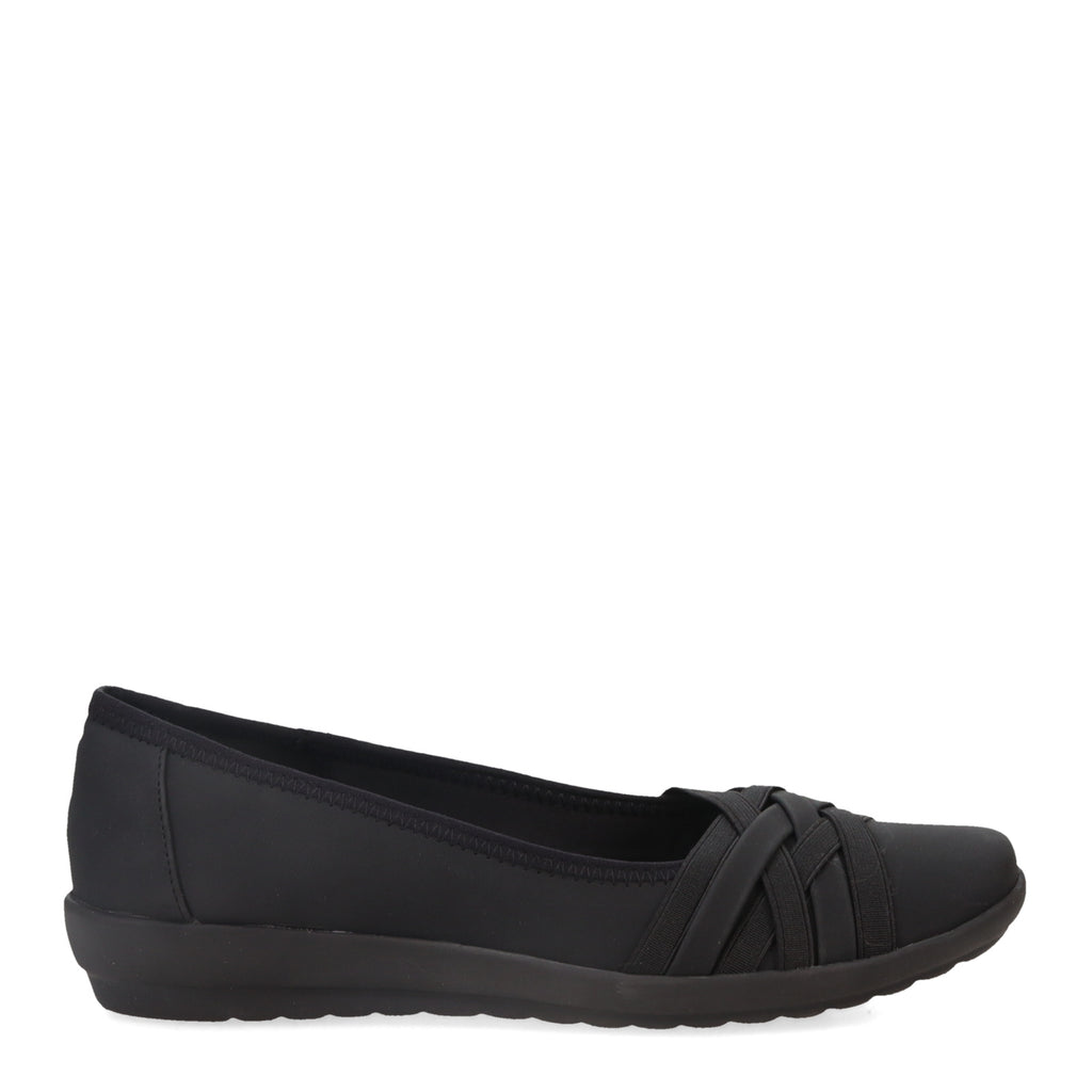 Women's Easy Spirit Avva Flat BLACK AVVA-BLK01