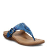 Peltz Shoes  Women's Aetrex Rita Sandal BLUE AE815