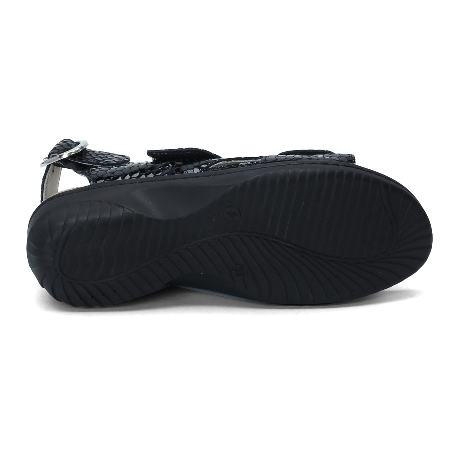 Peltz Shoes  Women's Flexus Aksamala Sandal Black AKSAMALA-BP