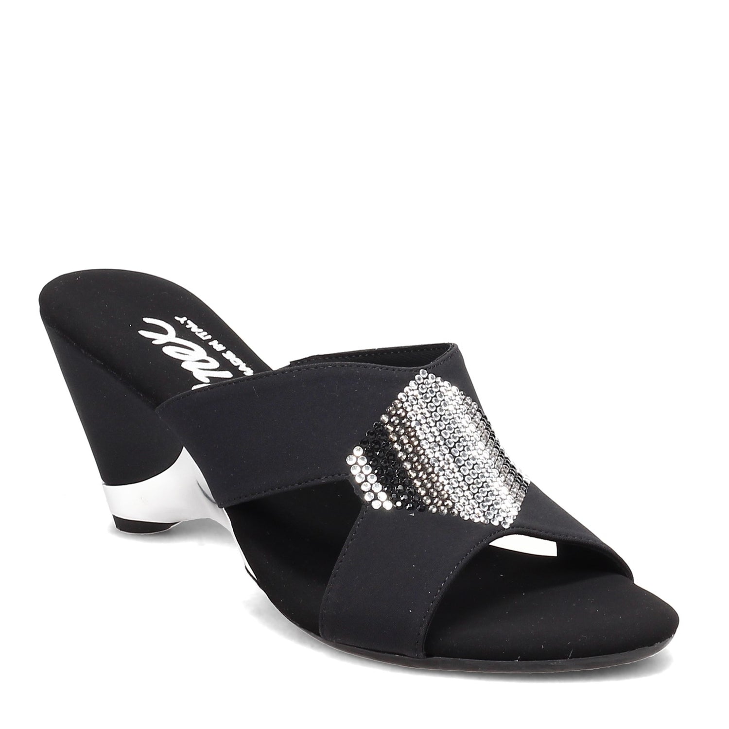 Peltz Shoes  Women's Onex Antonia Sandal BLACK ANTONIA-BLACK