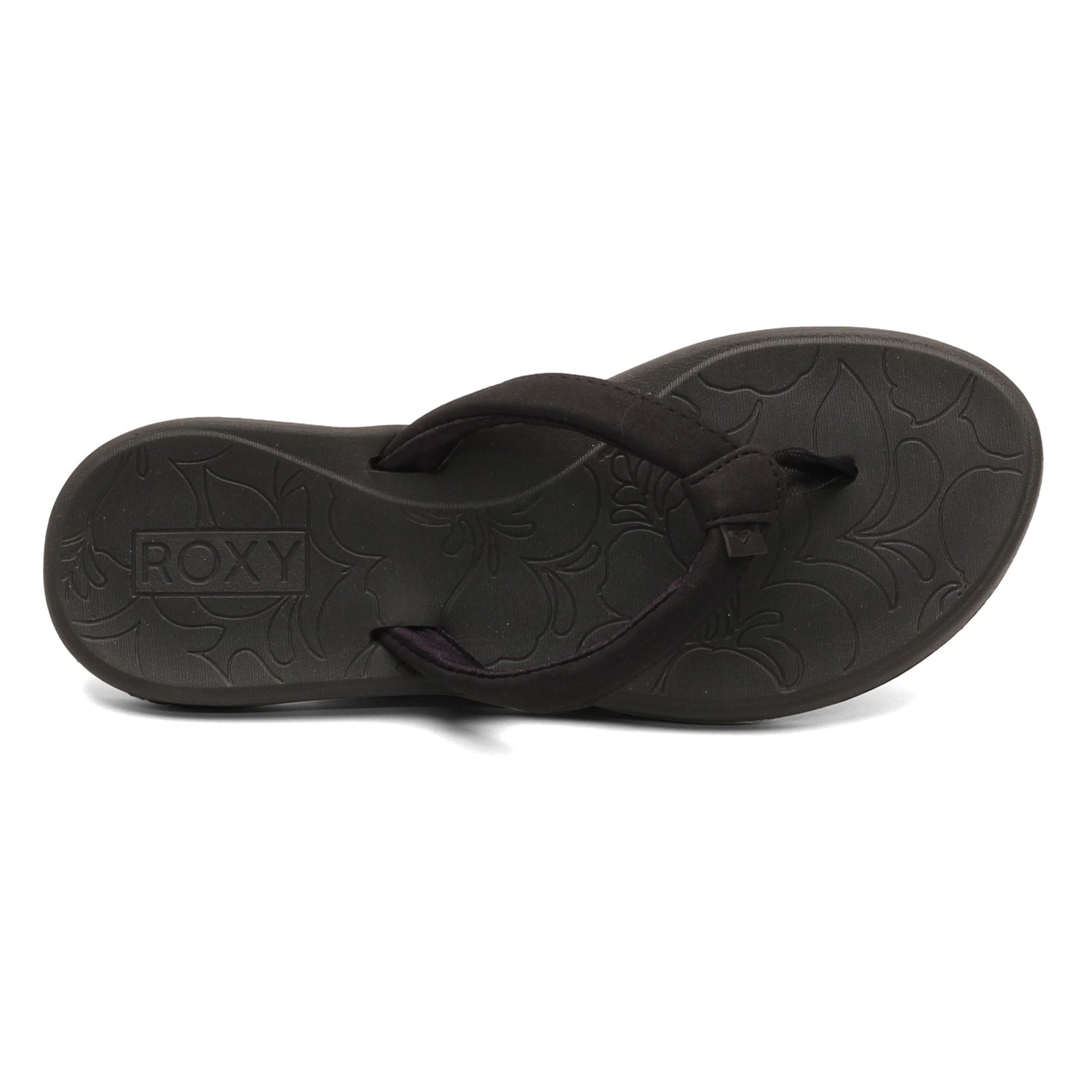 Peltz Shoes  Women's Roxy Vickie Sandal BLACK ARJL100849-BLK