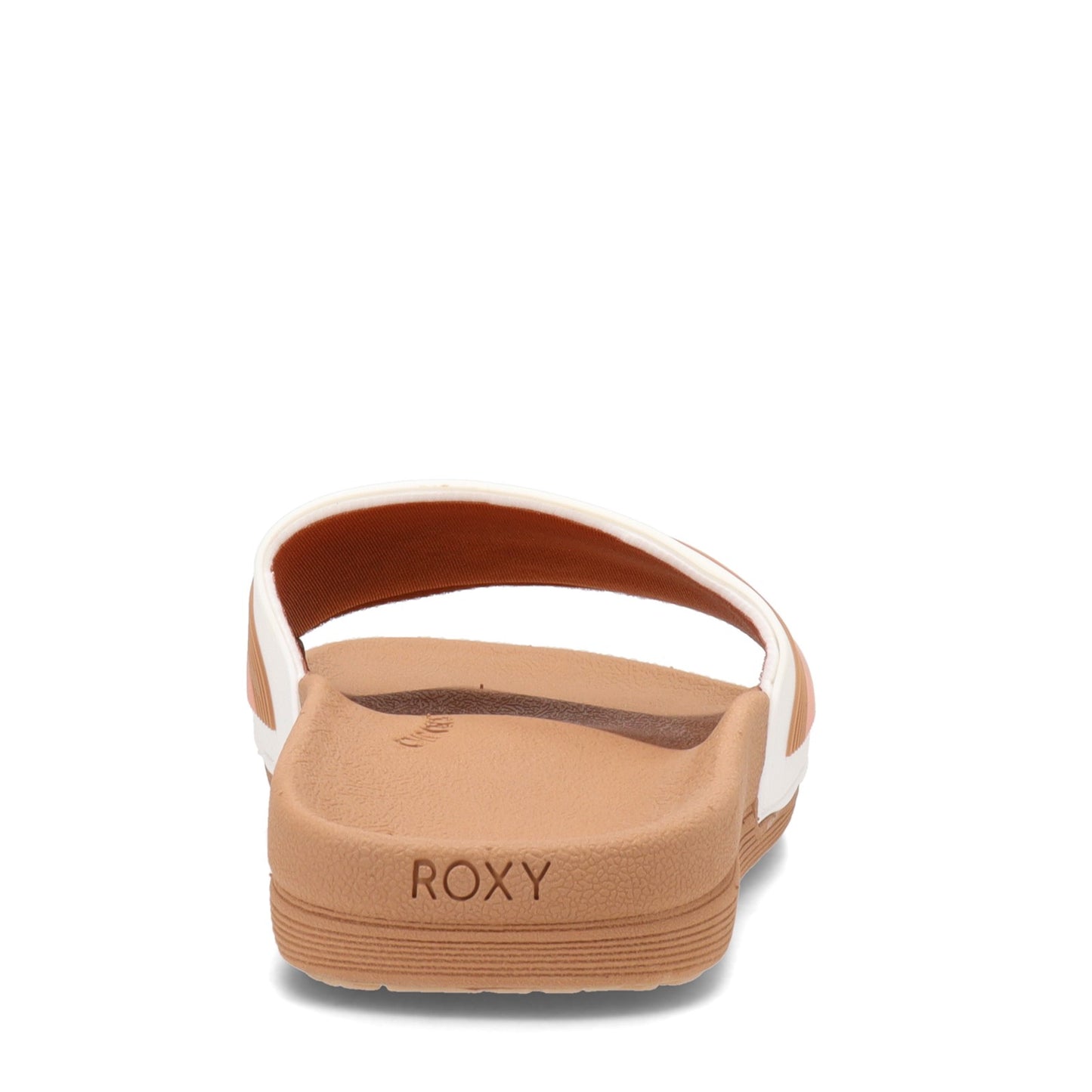 Peltz Shoes  Women's Roxy Slippy LX Sandal TAN ARJL100977-TAN