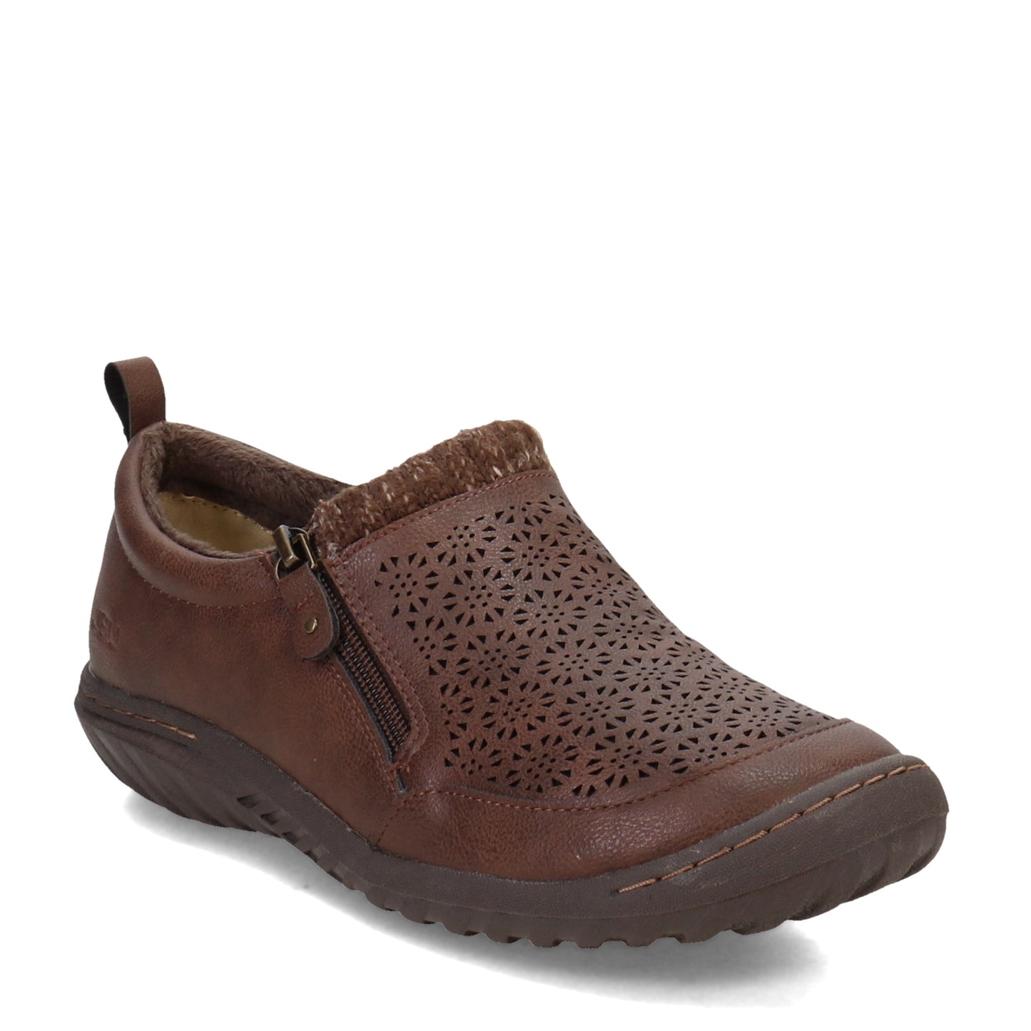 Peltz Shoes  Women's JBU by Jambu Amber Slip-On - Wide Width Brown B2AMB34W