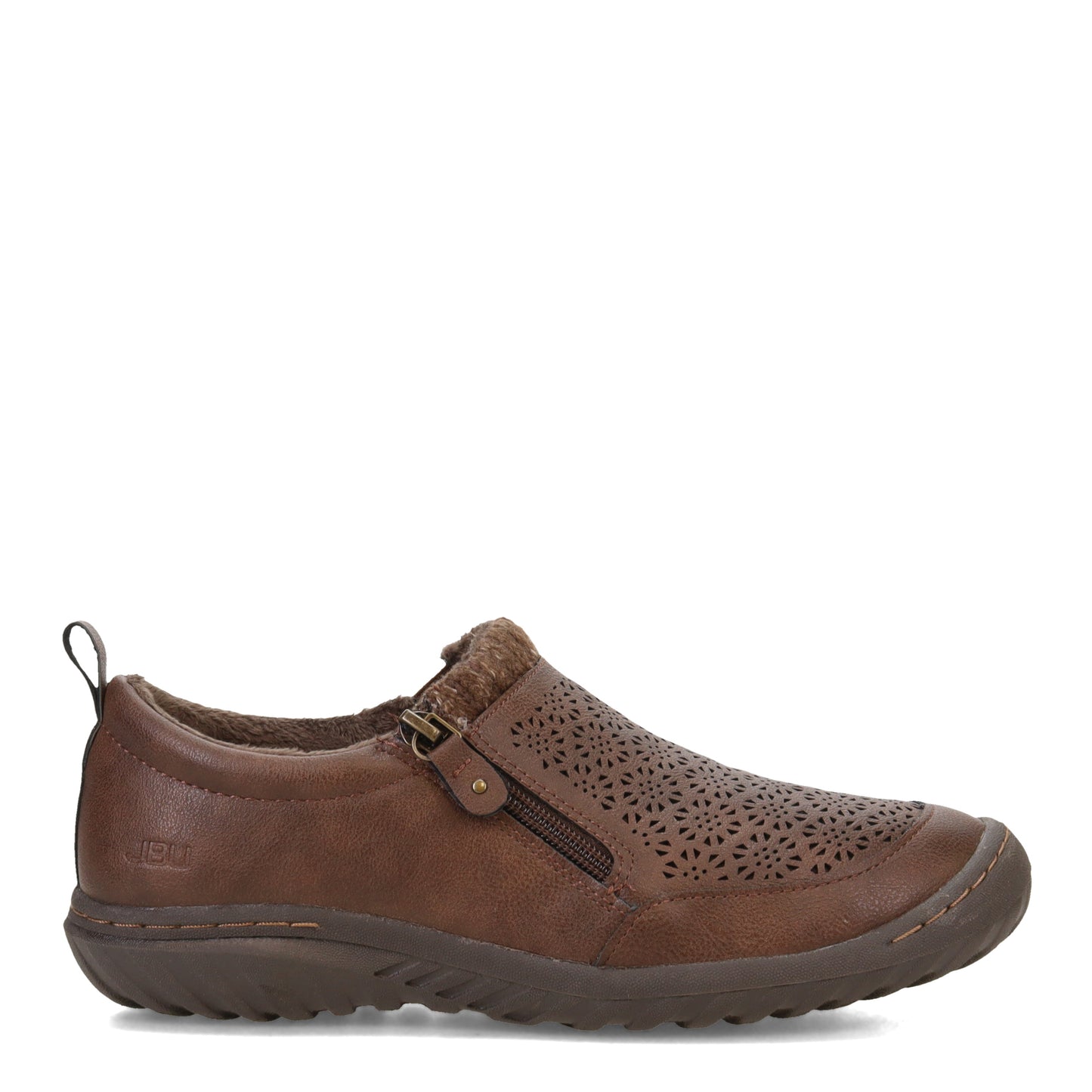 Peltz Shoes  Women's JBU by Jambu Amber Slip-On - Wide Width Brown B2AMB34W
