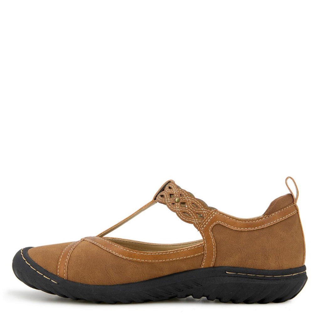 Women's JBU by Jambu Buttercup Slip-On - Wide Width TAN B2BUT04W