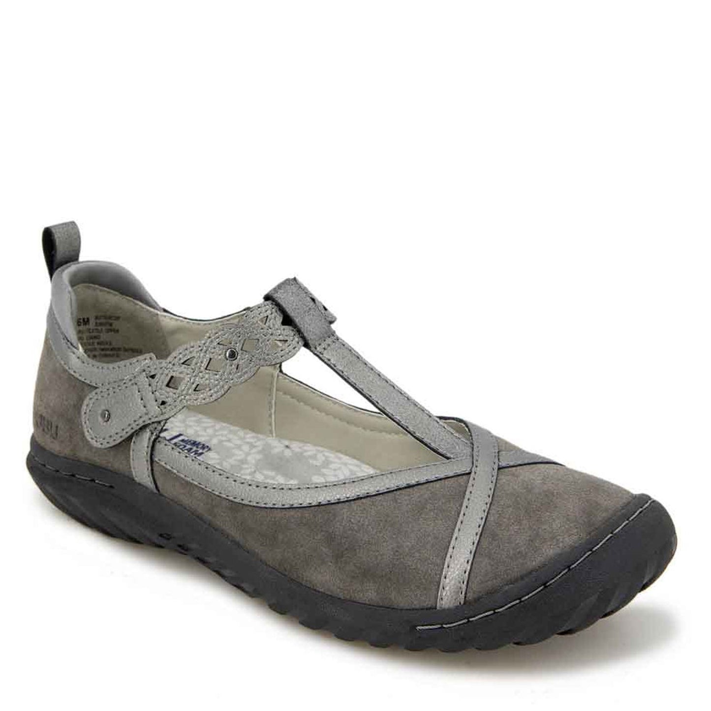 Peltz Shoes  Women's JBU by Jambu Buttercup Slip-On Grey B2BUT56