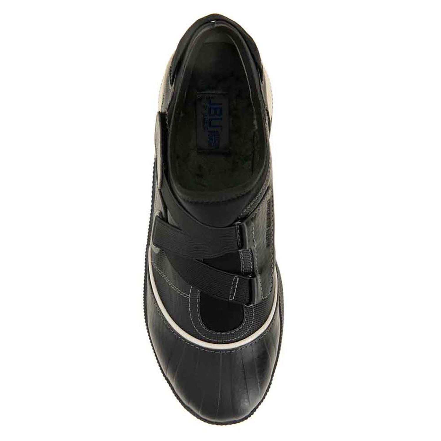 Peltz Shoes  Women's JBU by Jambu Quentin Sneaker Black B2QUE01