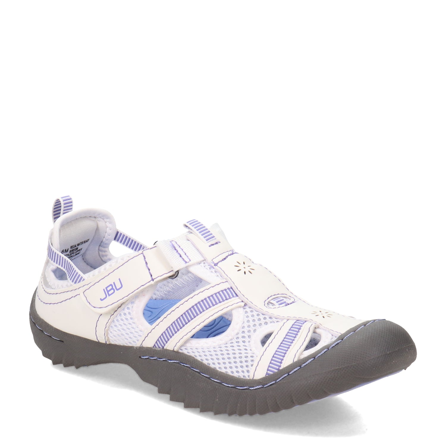 Peltz Shoes  Women's JBU By Jambu Regal Sandal Stone B2REG99