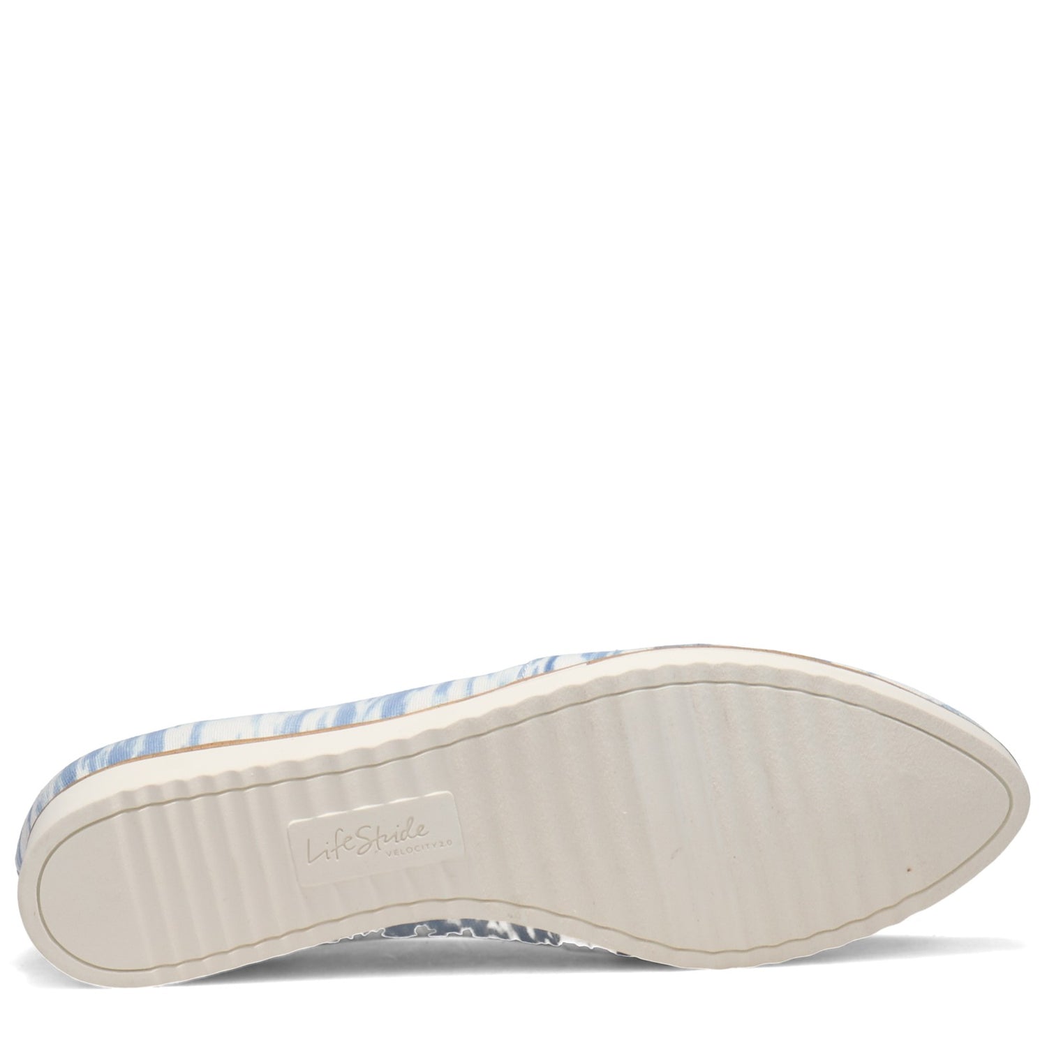 Peltz Shoes  Women's LifeStride Bloom Slip-On Blue Multi Watercolor B5289FB412
