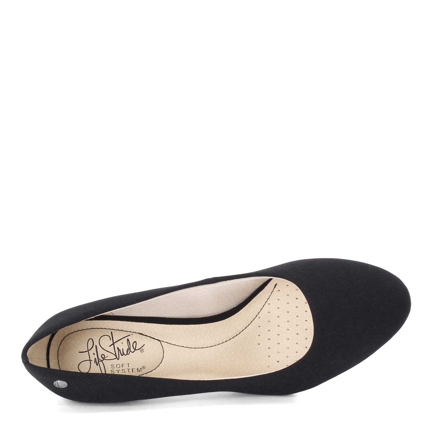 Peltz Shoes  Women's LifeStride Parigi Pump Black Micron B5988F2922