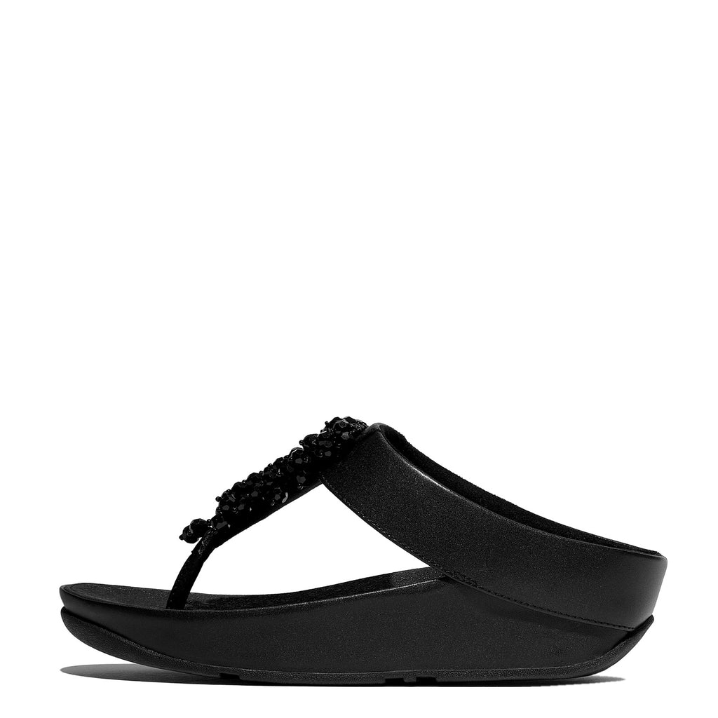 Women's FitFlop, Rumba Beaded Toe-Post Sandal