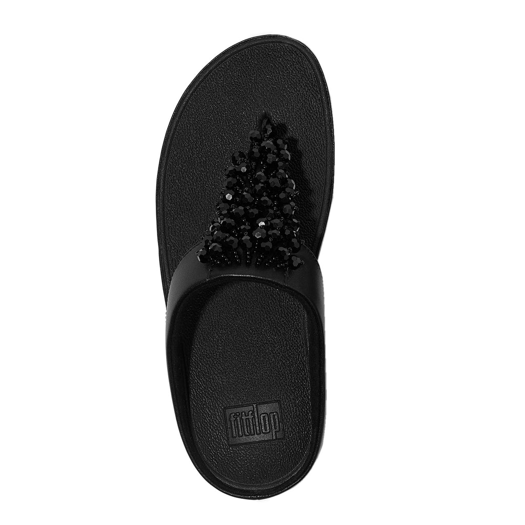 Women's FitFlop, Rumba Beaded Toe-Post Sandal