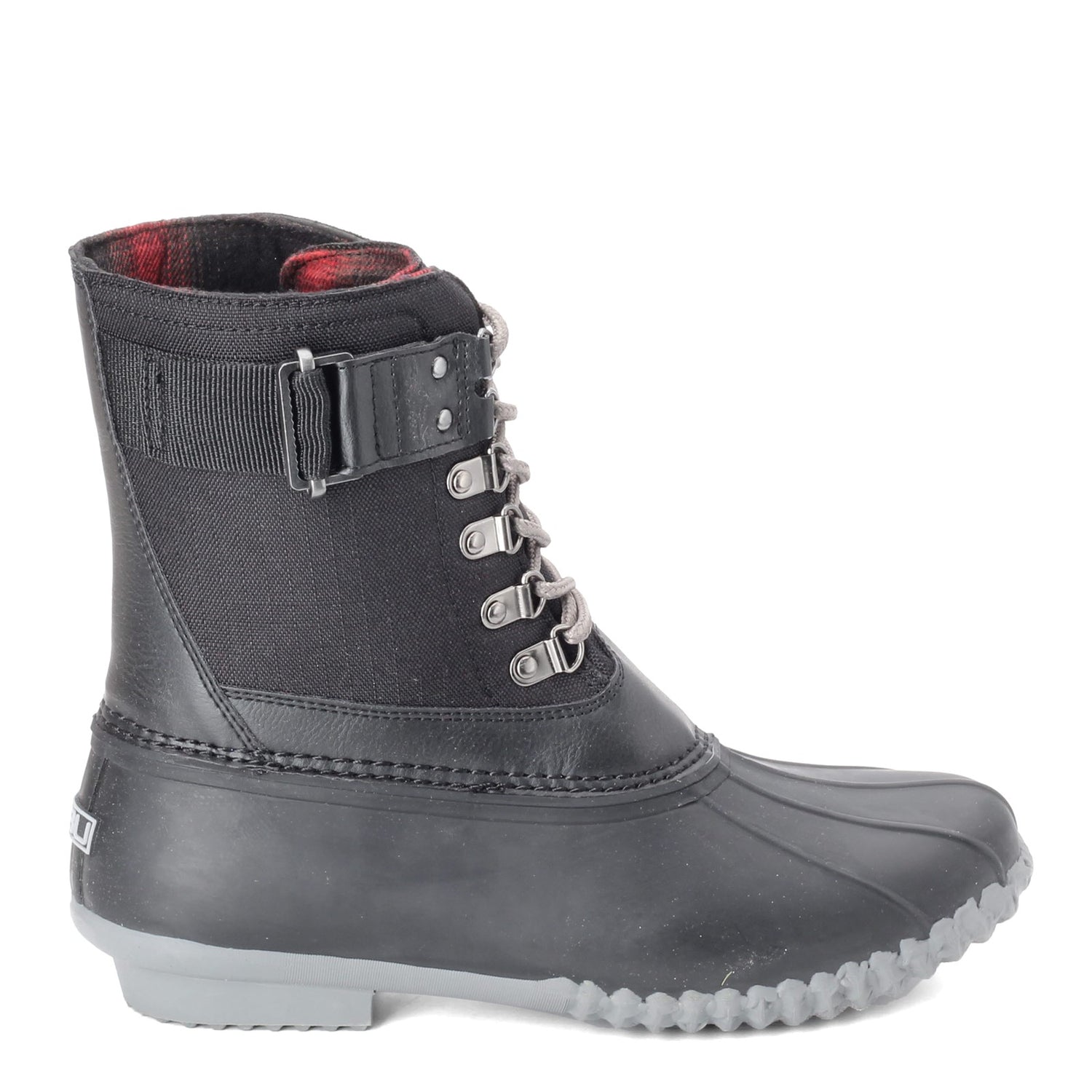 Peltz Shoes  Women's JBU by Jambu Cordera Rain Boot Black B9COR01