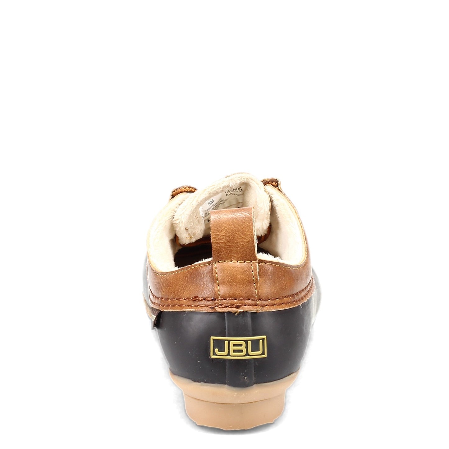 Peltz Shoes  Women's JBU by Jambu Glenda Duck Boot Brown B9GLD34