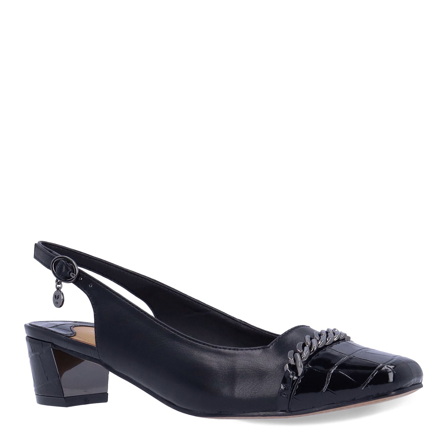 Peltz Shoes  Women's J Renee Bagley Pump Black BAGLEY-KIBLA