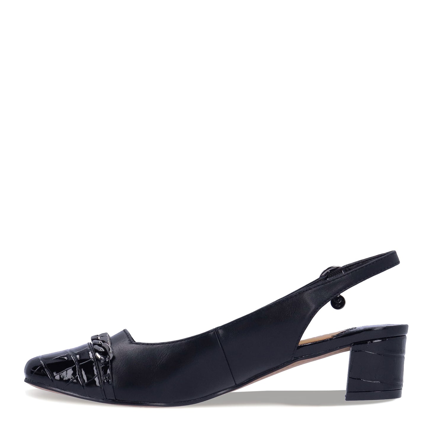Peltz Shoes  Women's J Renee Bagley Pump Black BAGLEY-KIBLA