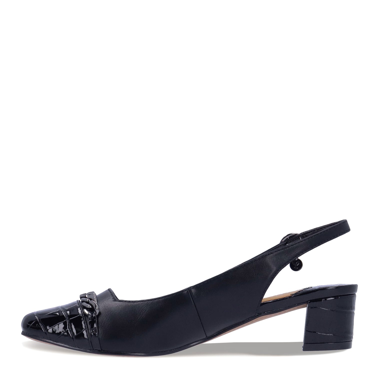 Peltz Shoes  Women's J Renee Bagley Pump Black BAGLEY-KIBLA