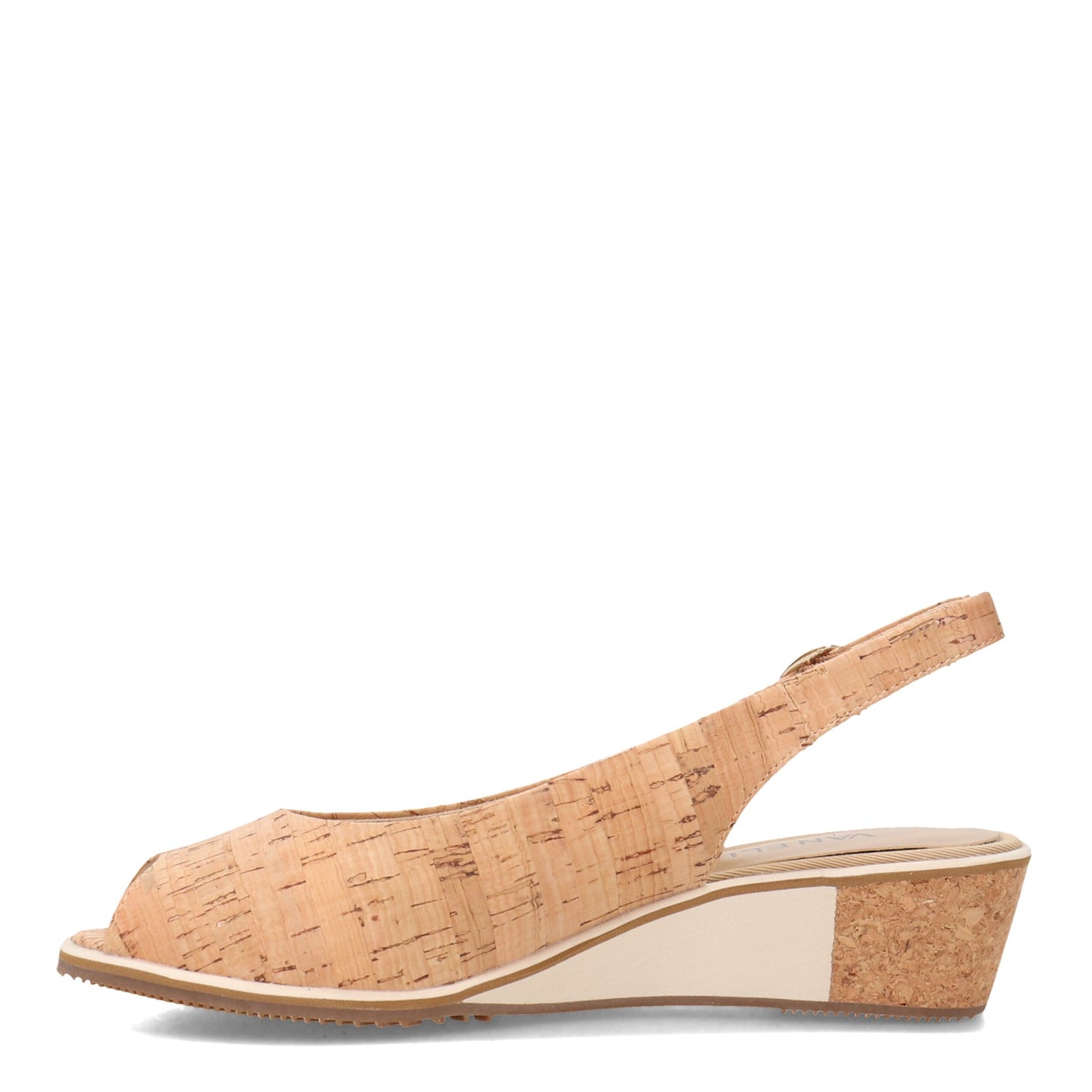 Peltz Shoes  Women's Vaneli Baise Sandal CORK BAISE-NAT CORK