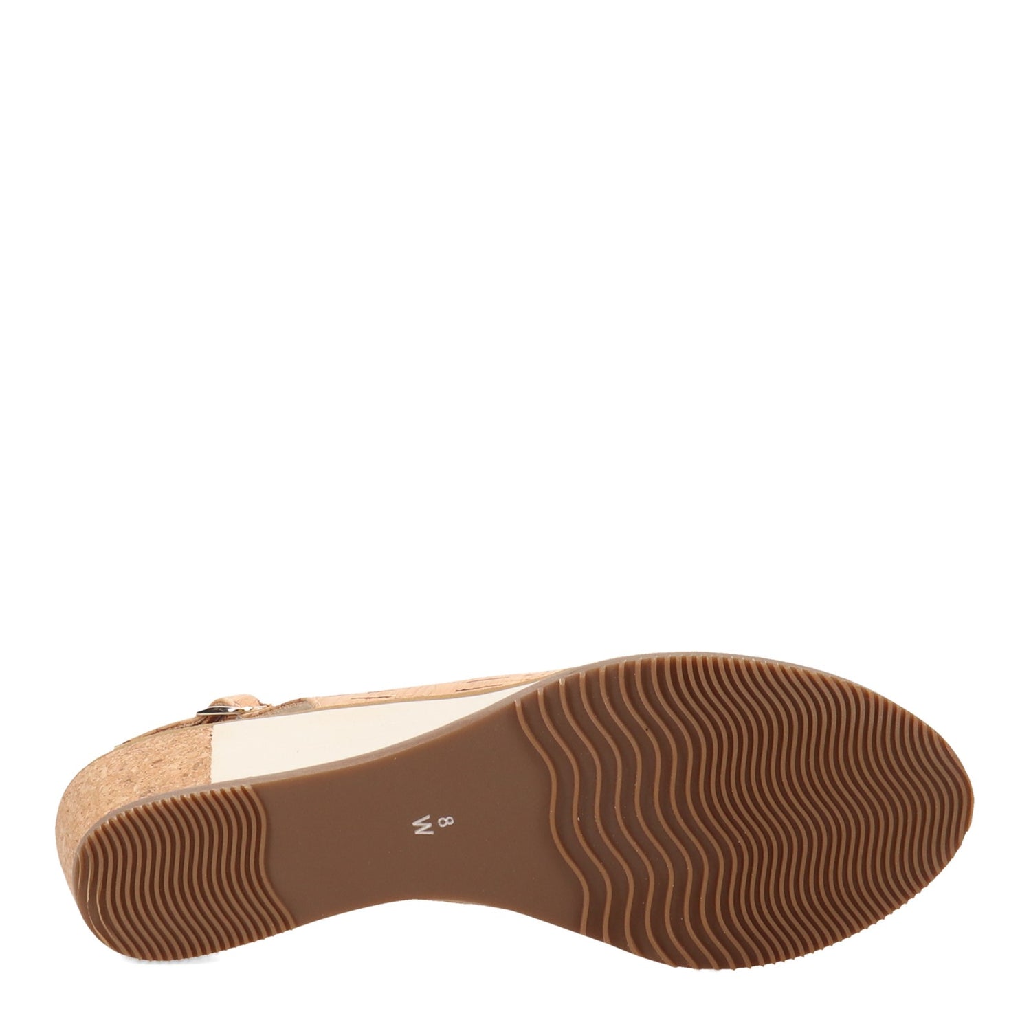 Peltz Shoes  Women's Vaneli Baise Sandal CORK BAISE-NAT CORK