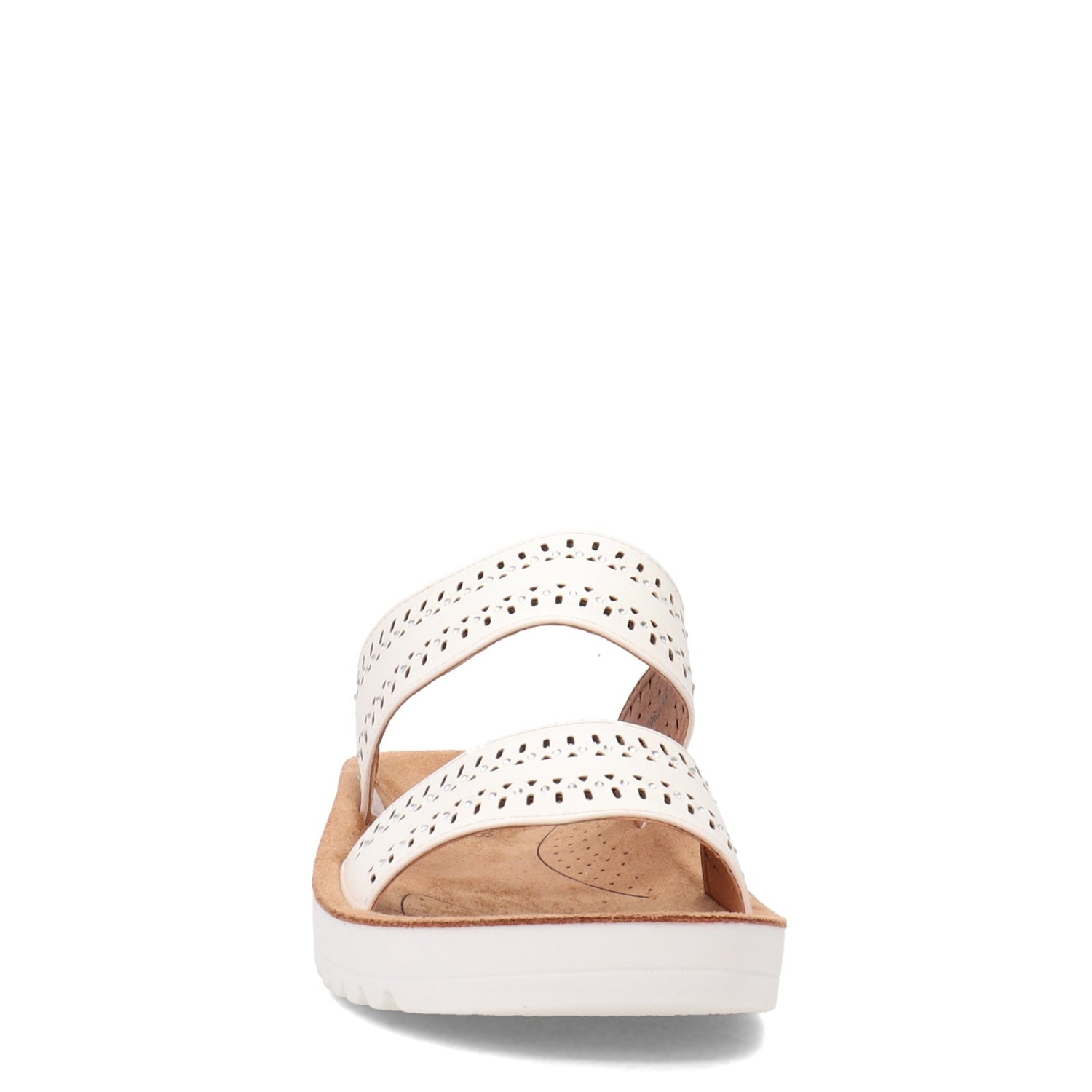 Peltz Shoes  Women's Flexus Bayshore Sandal White BAYSHORE-W