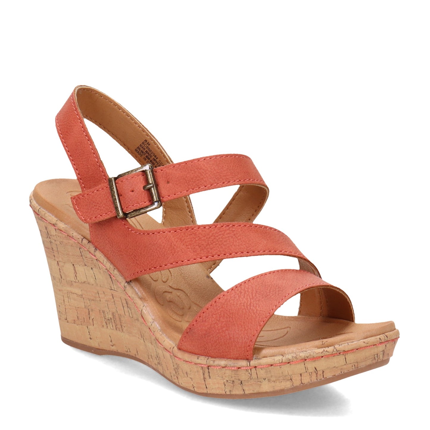 Peltz Shoes  Women's b.o.c Schirra II Sandal CAYENNE PEPPER BC0002584