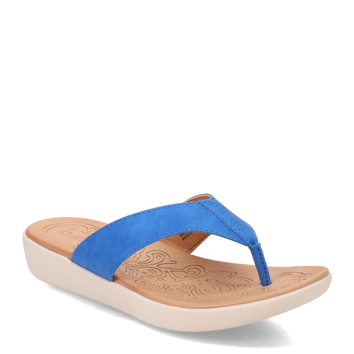 Peltz Shoes  Women's b.o.c Aimee Sandal BLUE BRIGHT BC0003554