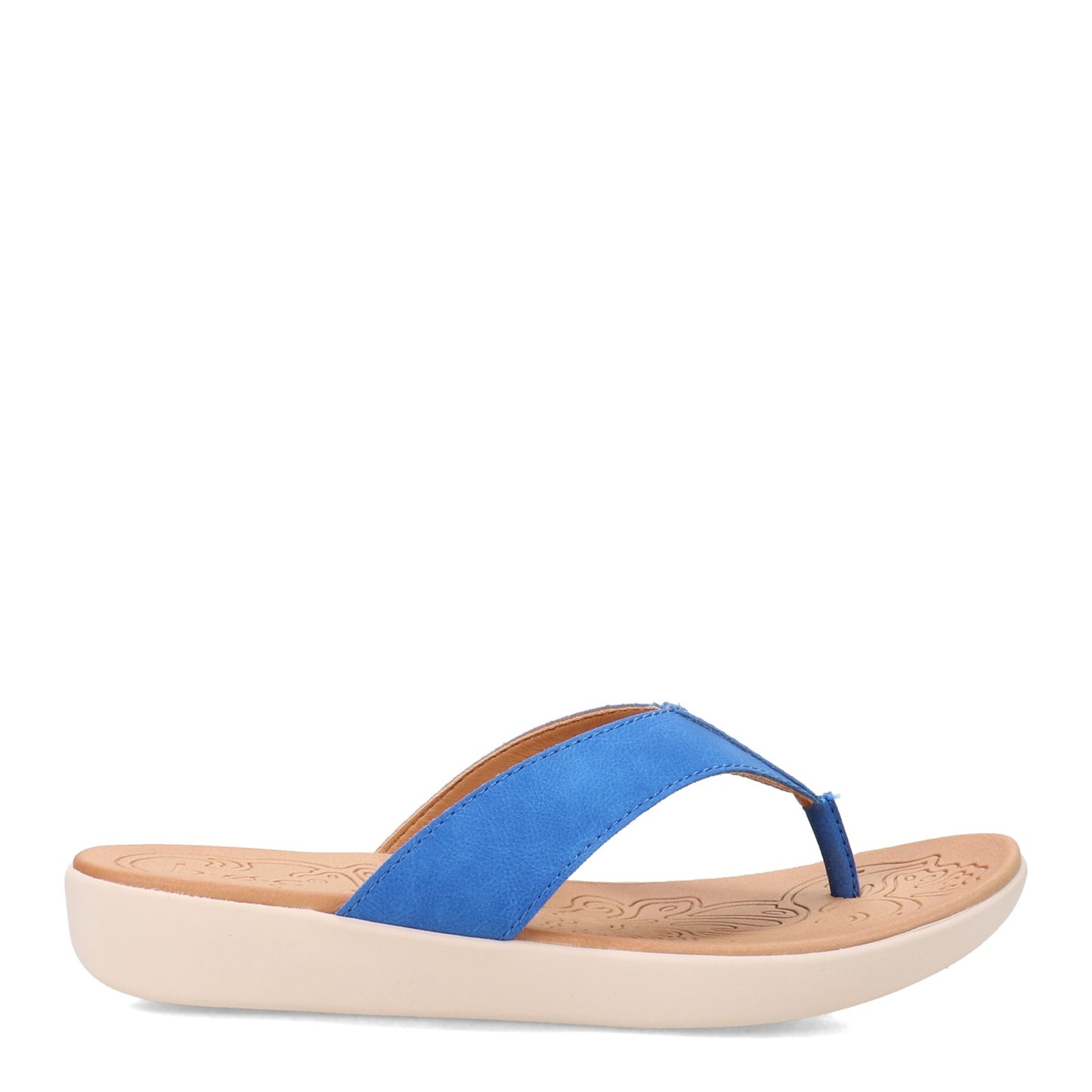 Peltz Shoes  Women's b.o.c Aimee Sandal BLUE BRIGHT BC0003554