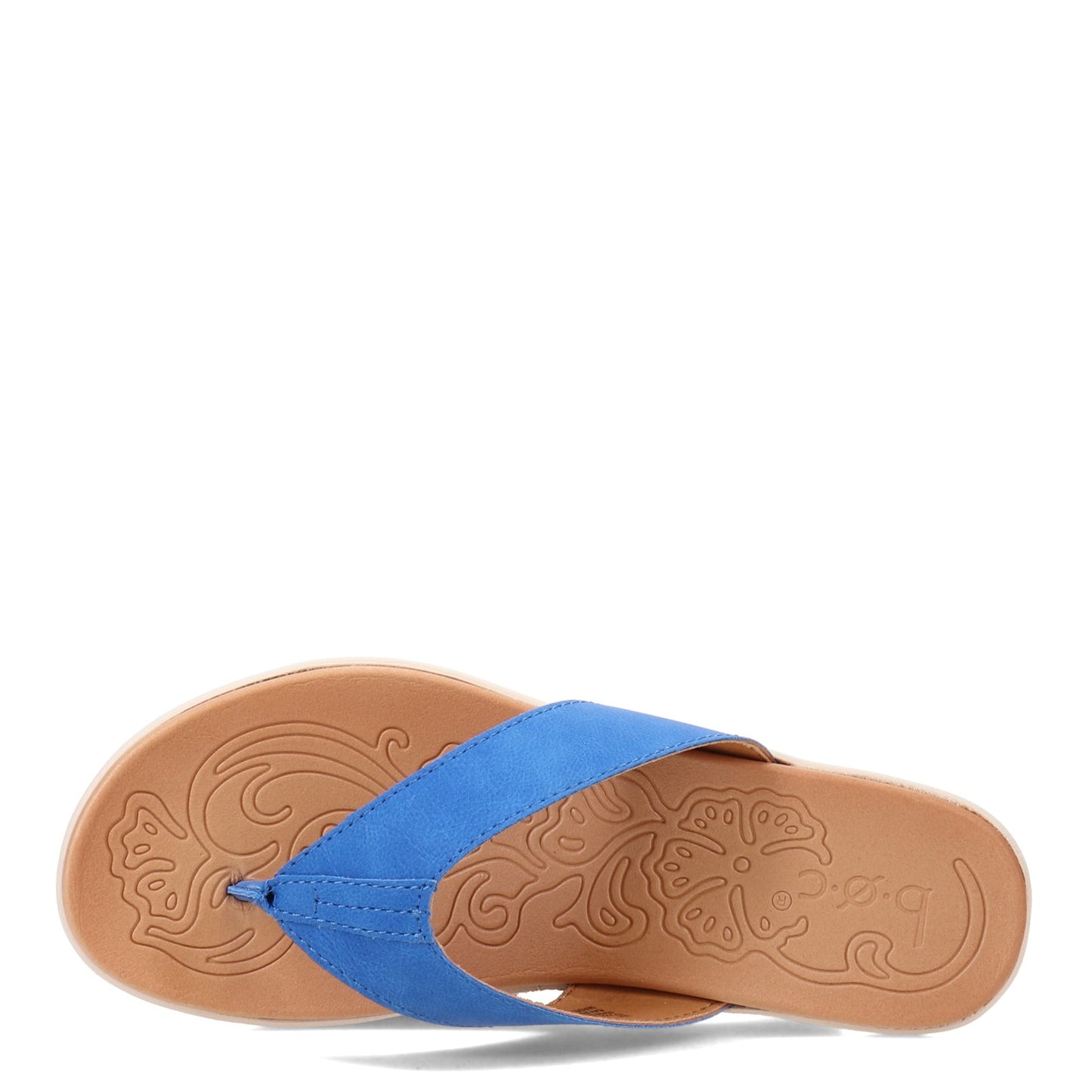 Peltz Shoes  Women's b.o.c Aimee Sandal BLUE BRIGHT BC0003554