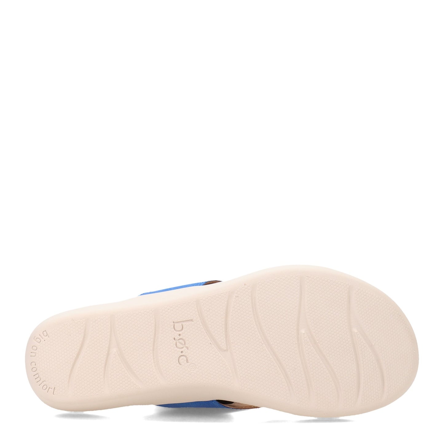 Peltz Shoes  Women's b.o.c Aimee Sandal BLUE BRIGHT BC0003554