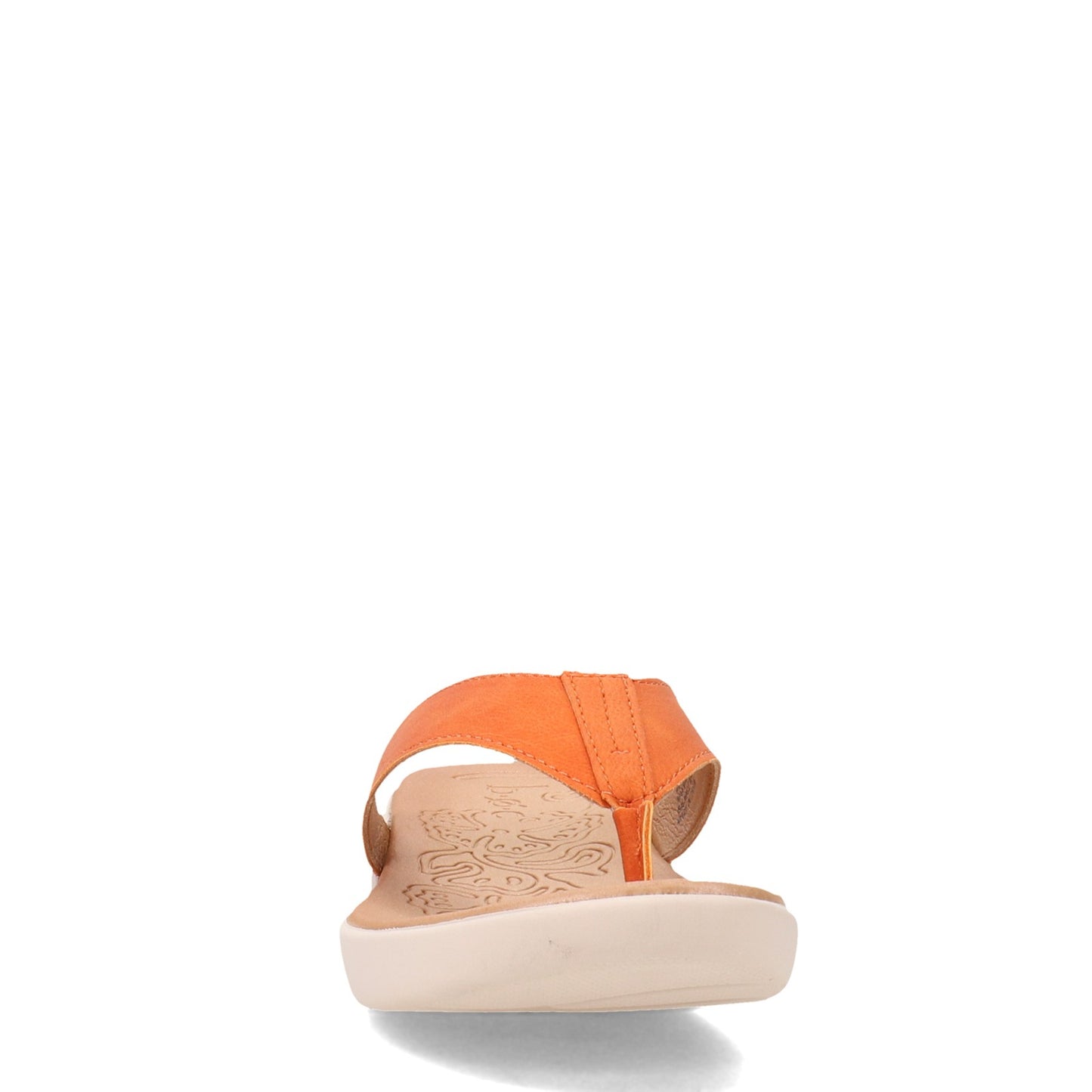 Peltz Shoes  Women's b.o.c Aimee Sandal ORANGE BC0003576