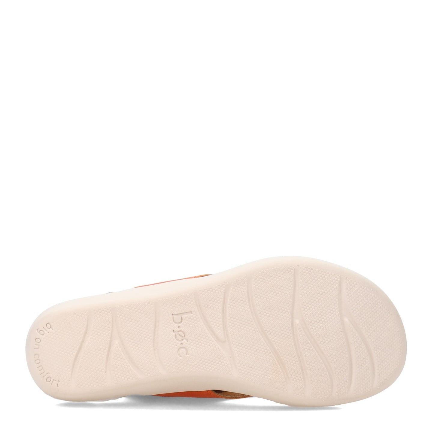 Peltz Shoes  Women's b.o.c Aimee Sandal ORANGE BC0003576