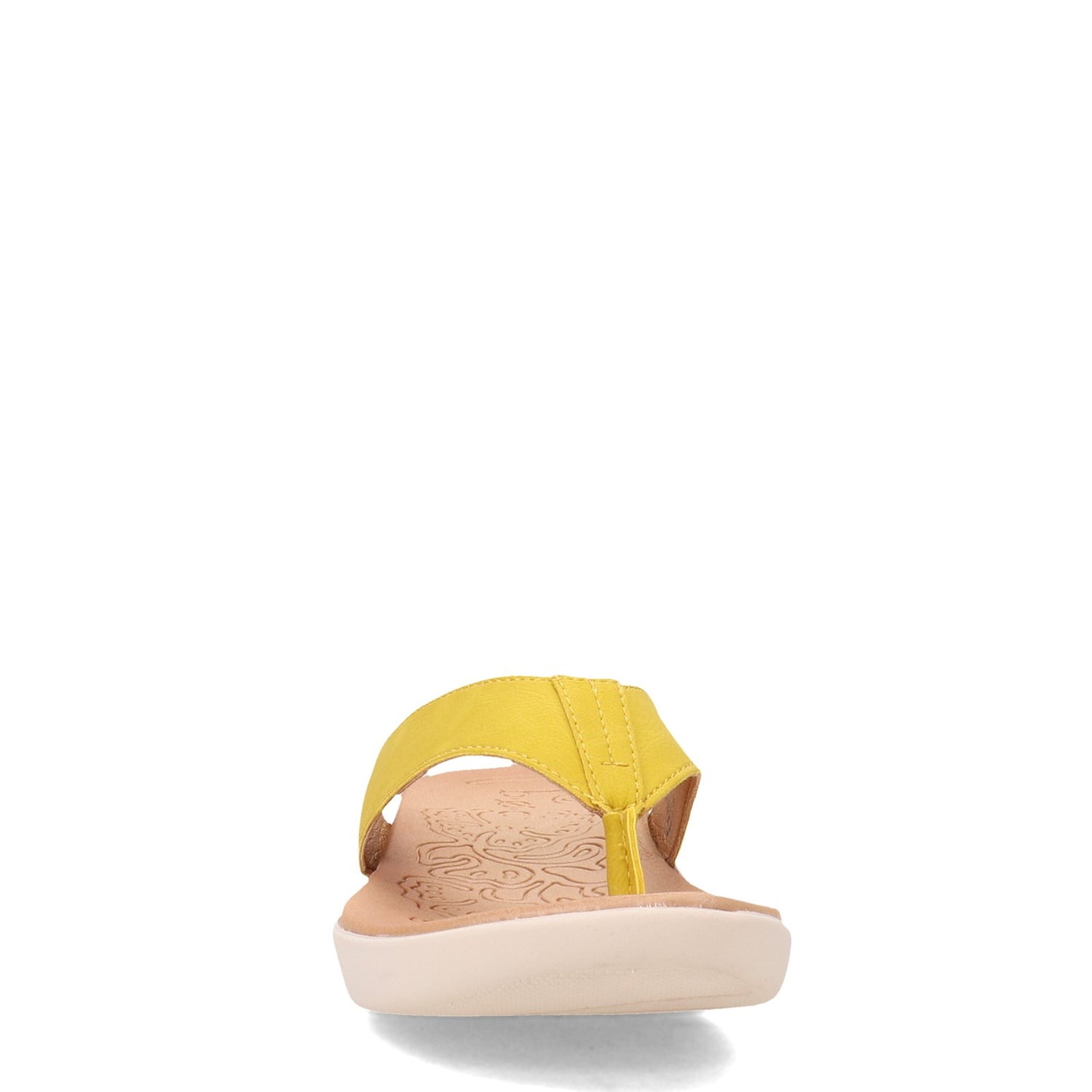 Peltz Shoes  Women's b.o.c Aimee Sandal YELLOW BC0003577