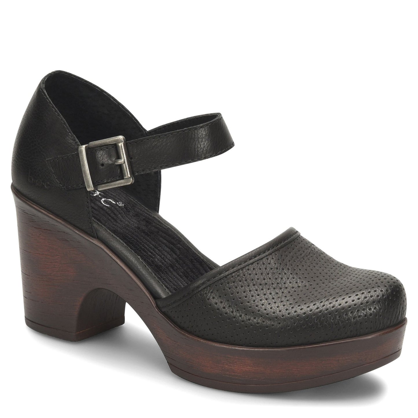 Peltz Shoes  Women's b.o.c Gia Clog BLACK BC0011809