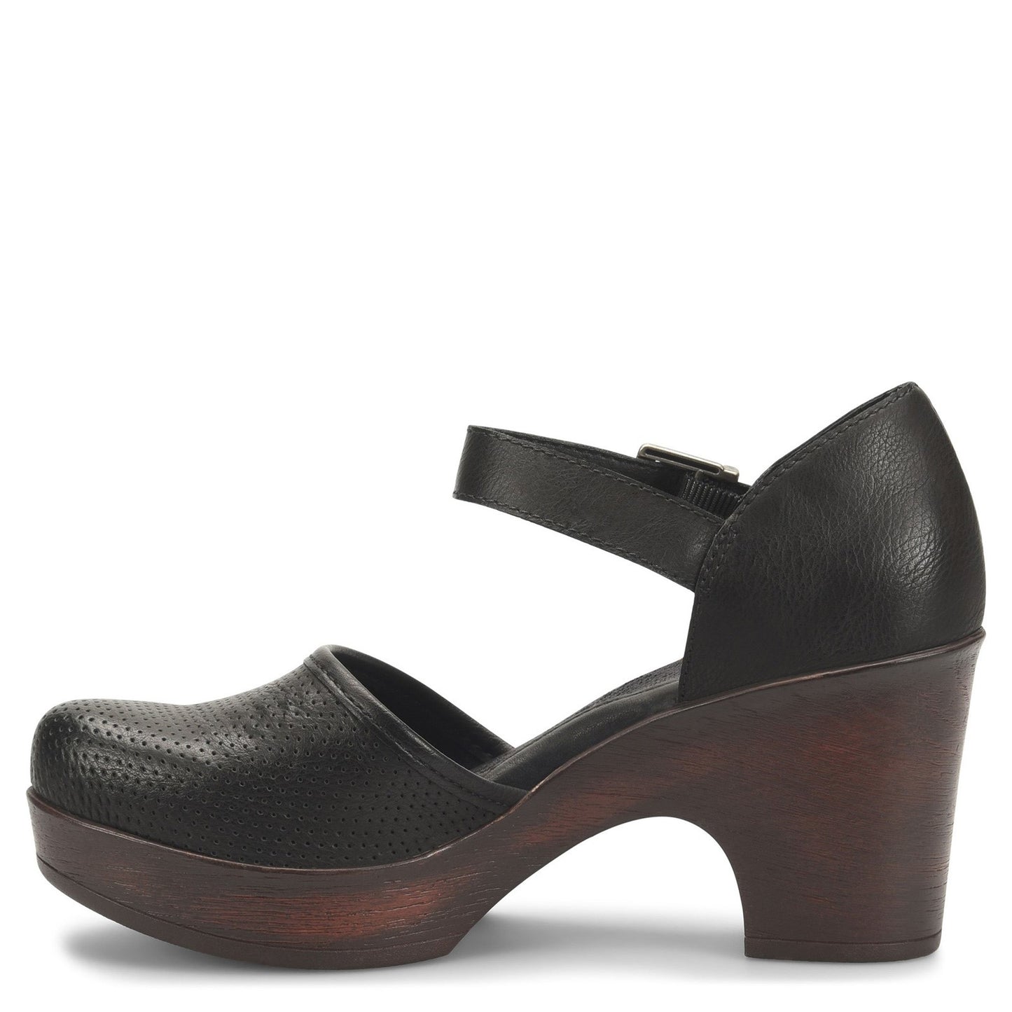 Peltz Shoes  Women's b.o.c Gia Clog BLACK BC0011809