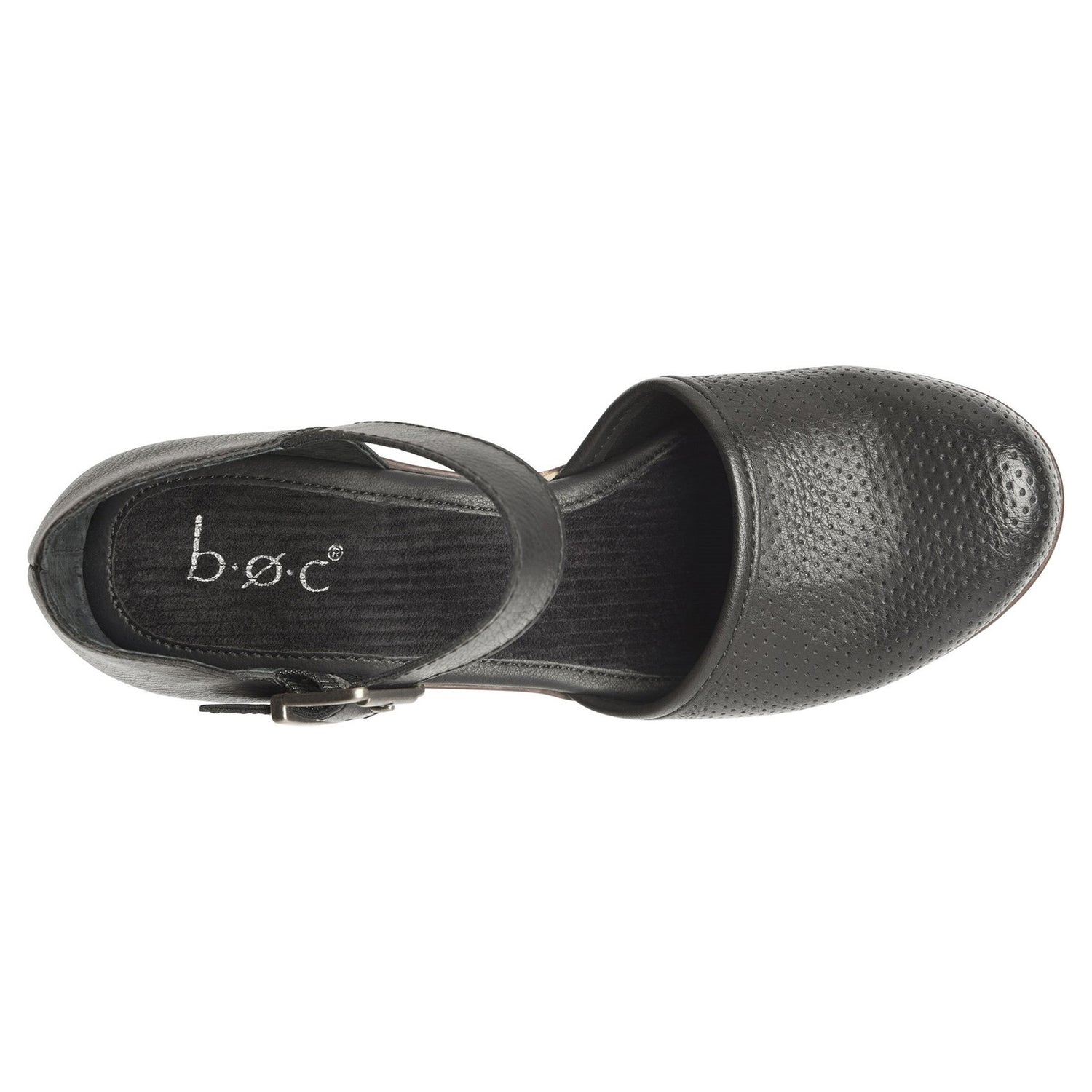 Peltz Shoes  Women's b.o.c Gia Clog BLACK BC0011809