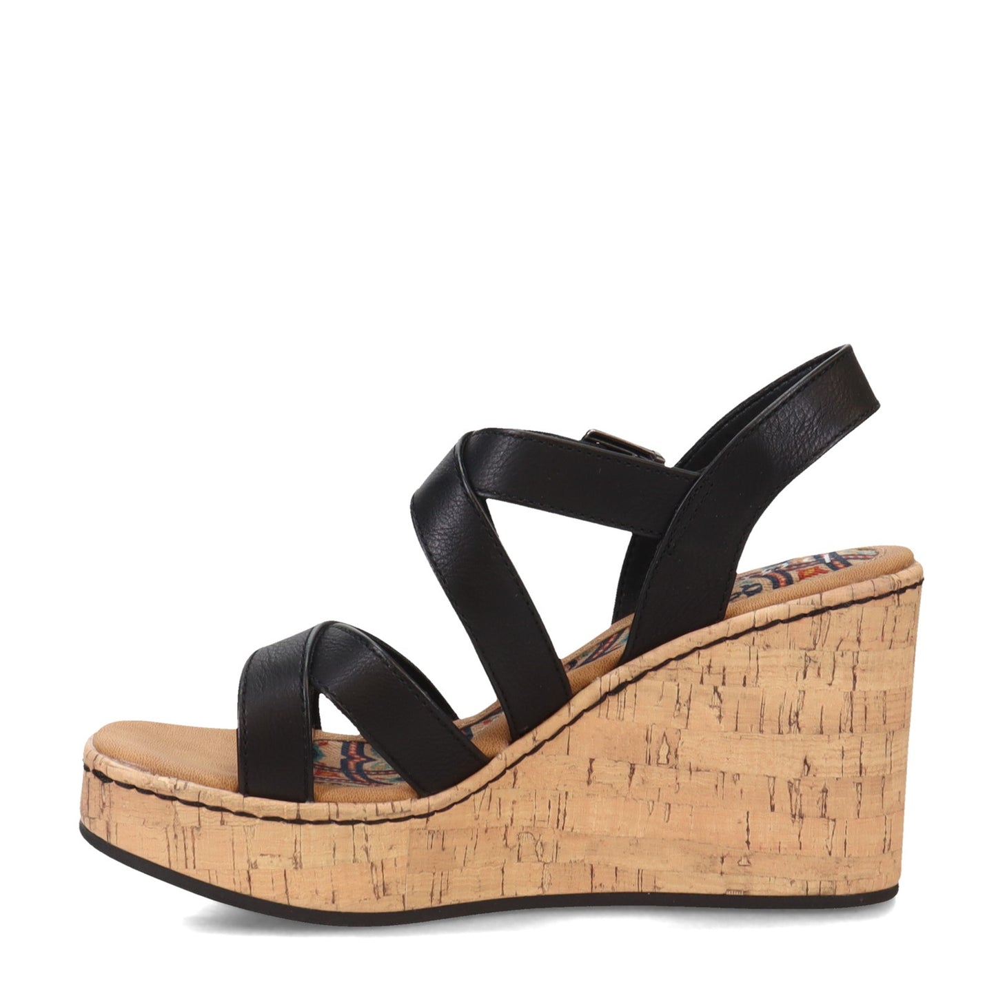 Peltz Shoes  Women's b.o.c Chiana Sandal BLACK BC0028009