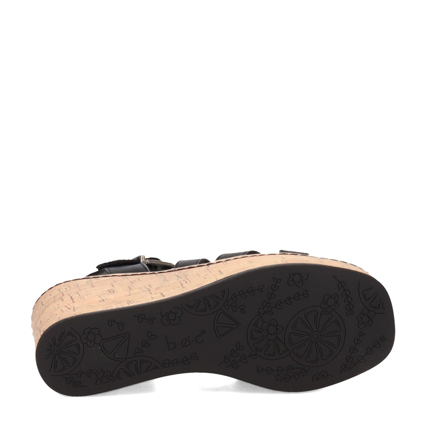 Peltz Shoes  Women's b.o.c Chiana Sandal BLACK BC0028009