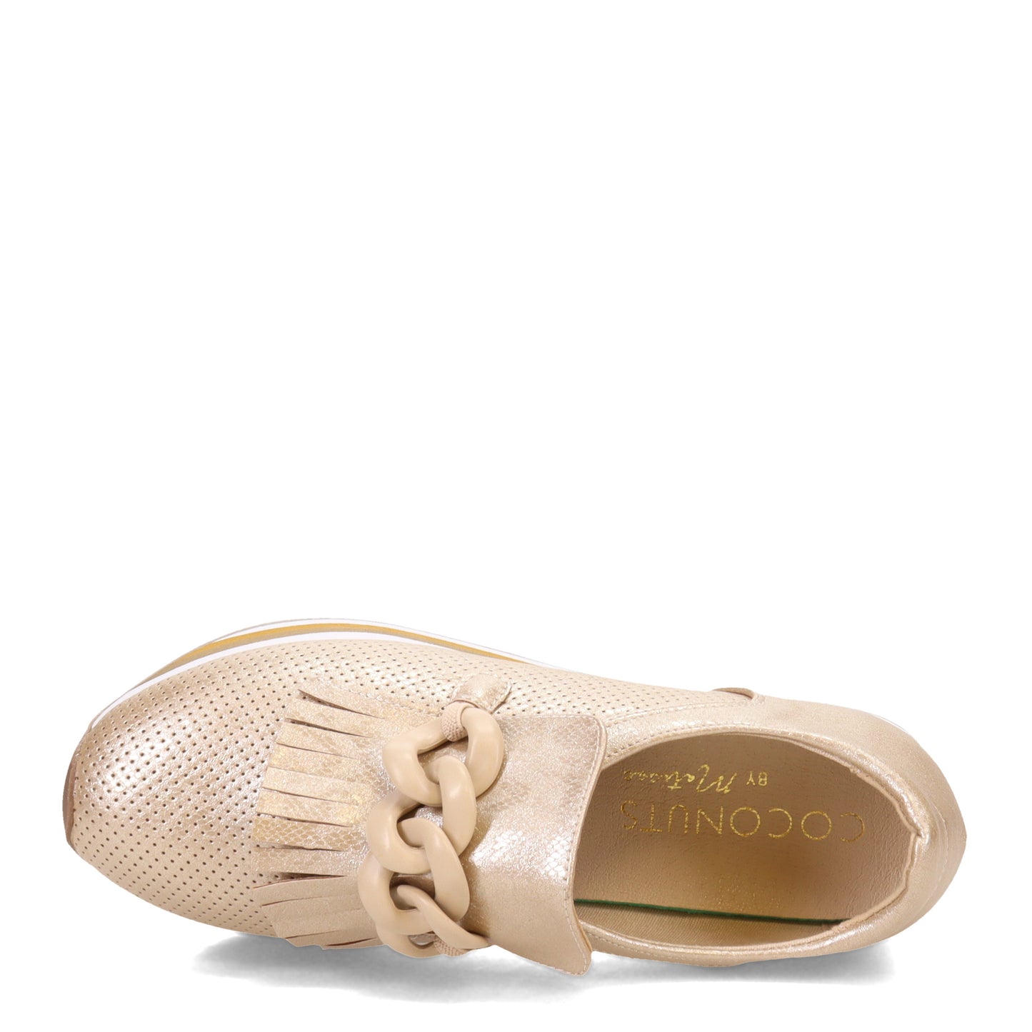 Peltz Shoes  Women's Coconuts by Matisse Bess Loafer Gold BESS-GOLD