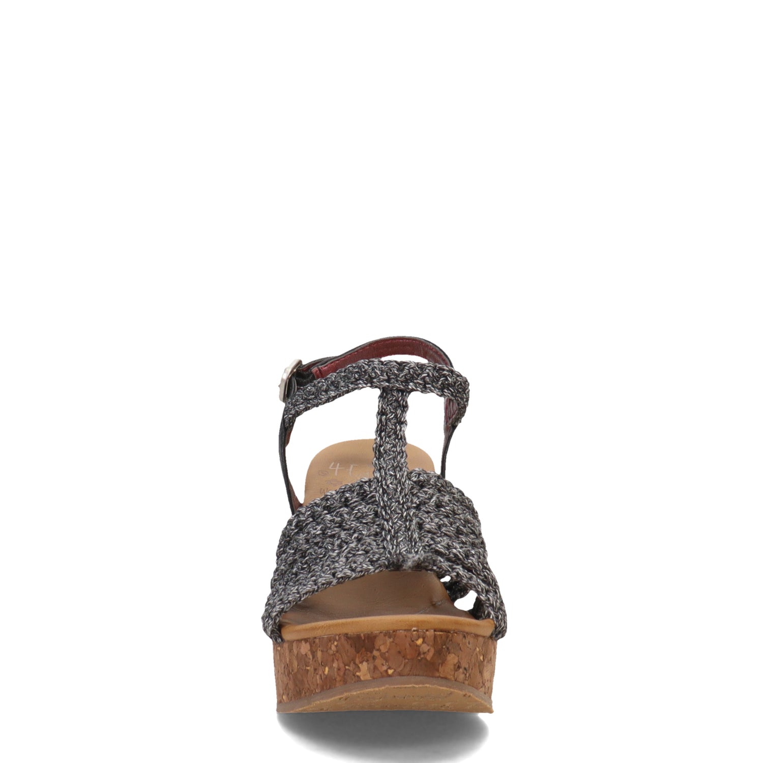 Peltz Shoes  Women's 4Earth By Blowfish Malibu Palermo Sandal BLACK BF-10005E-029