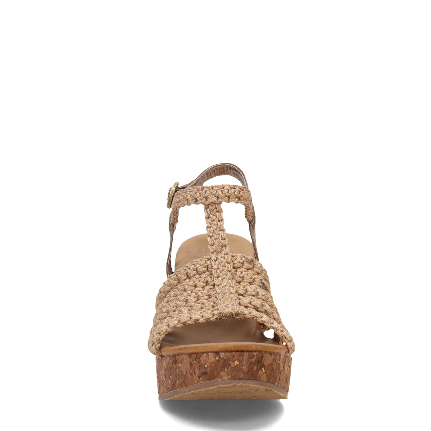 Peltz Shoes  Women's 4Earth By Blowfish Malibu Palermo Sandal TAN BF-10005E-032