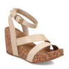 Peltz Shoes  Women's Blowfish Malibu Hecta Sandal WHITE BF-10016-027