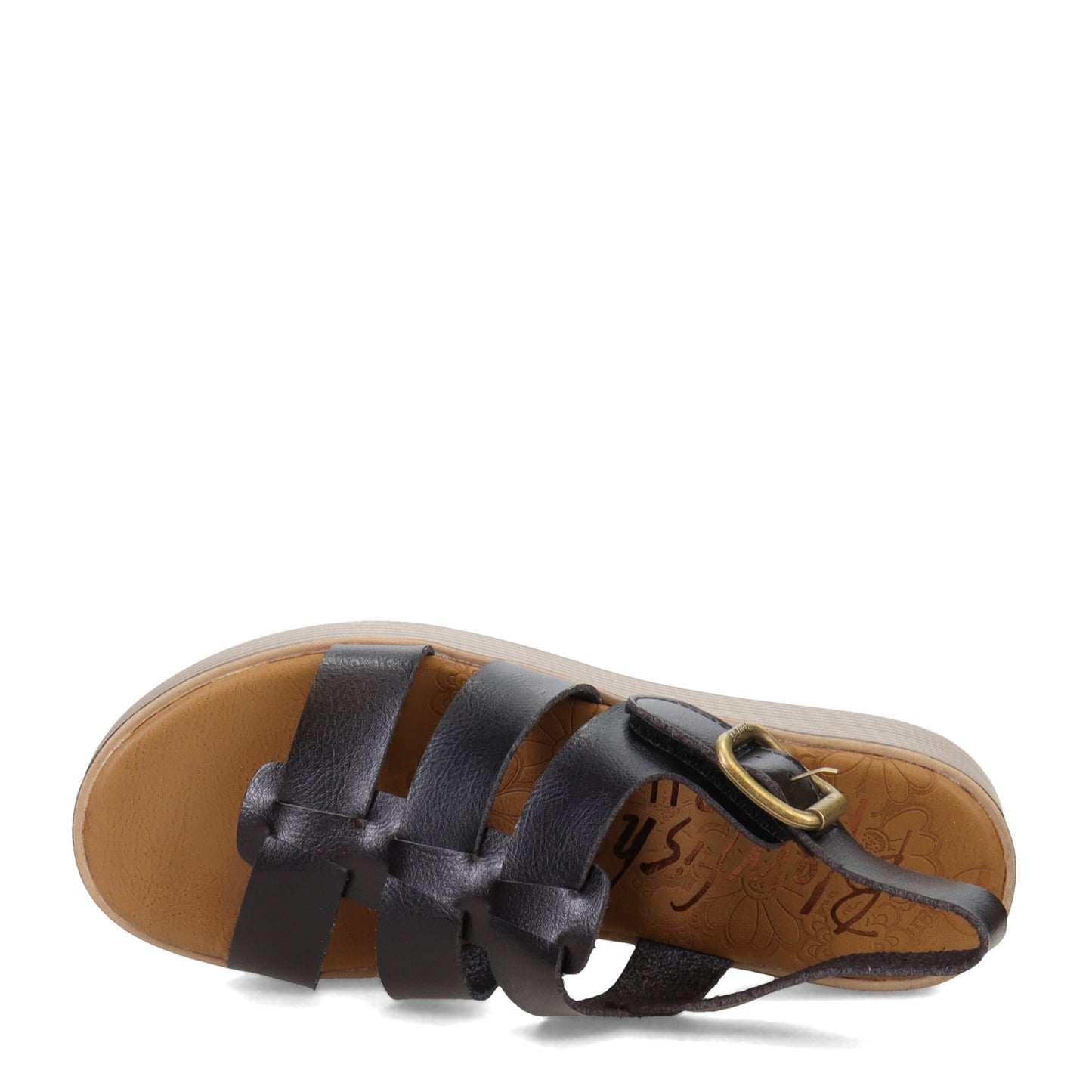 Peltz Shoes  Women's Blowfish Malibu London Sandal BLACK BF-10070-024