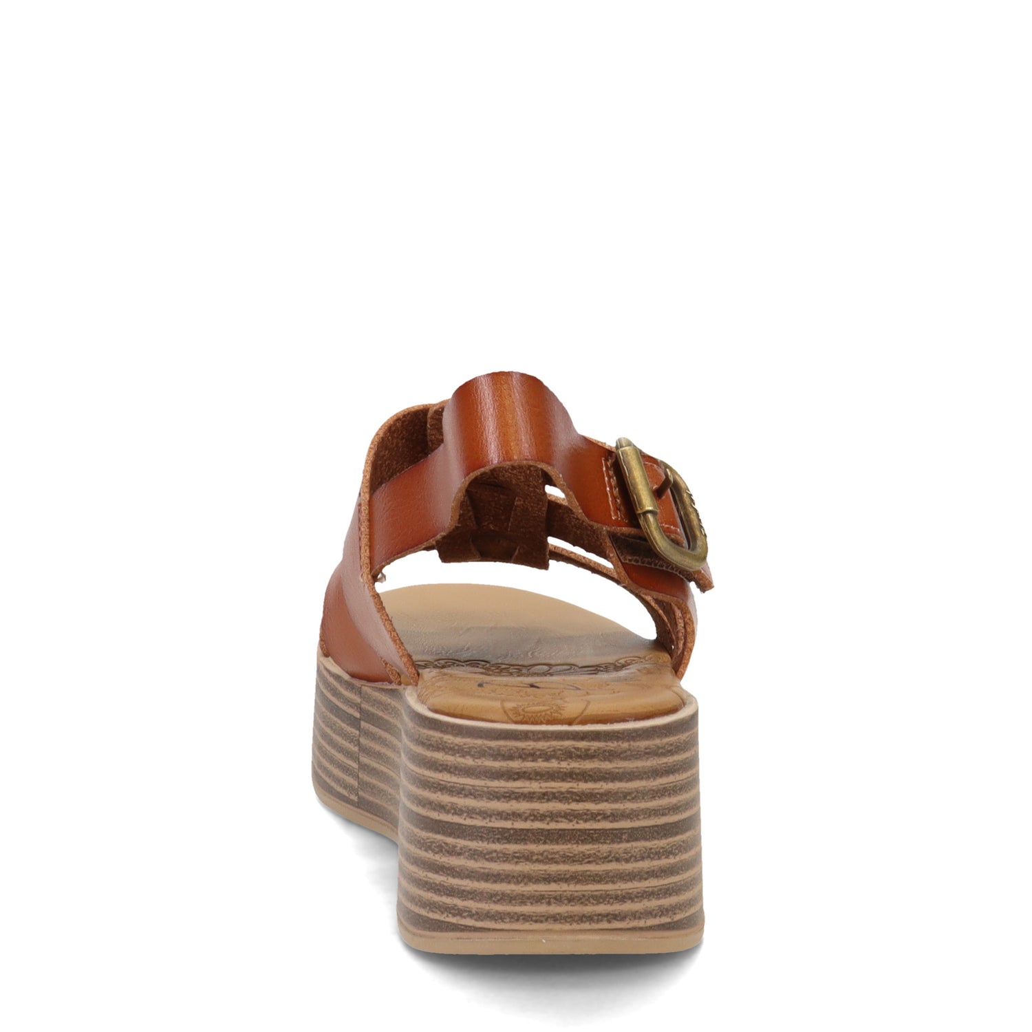 Peltz Shoes  Women's Blowfish Malibu London Sandal BROWN BF-10070-032