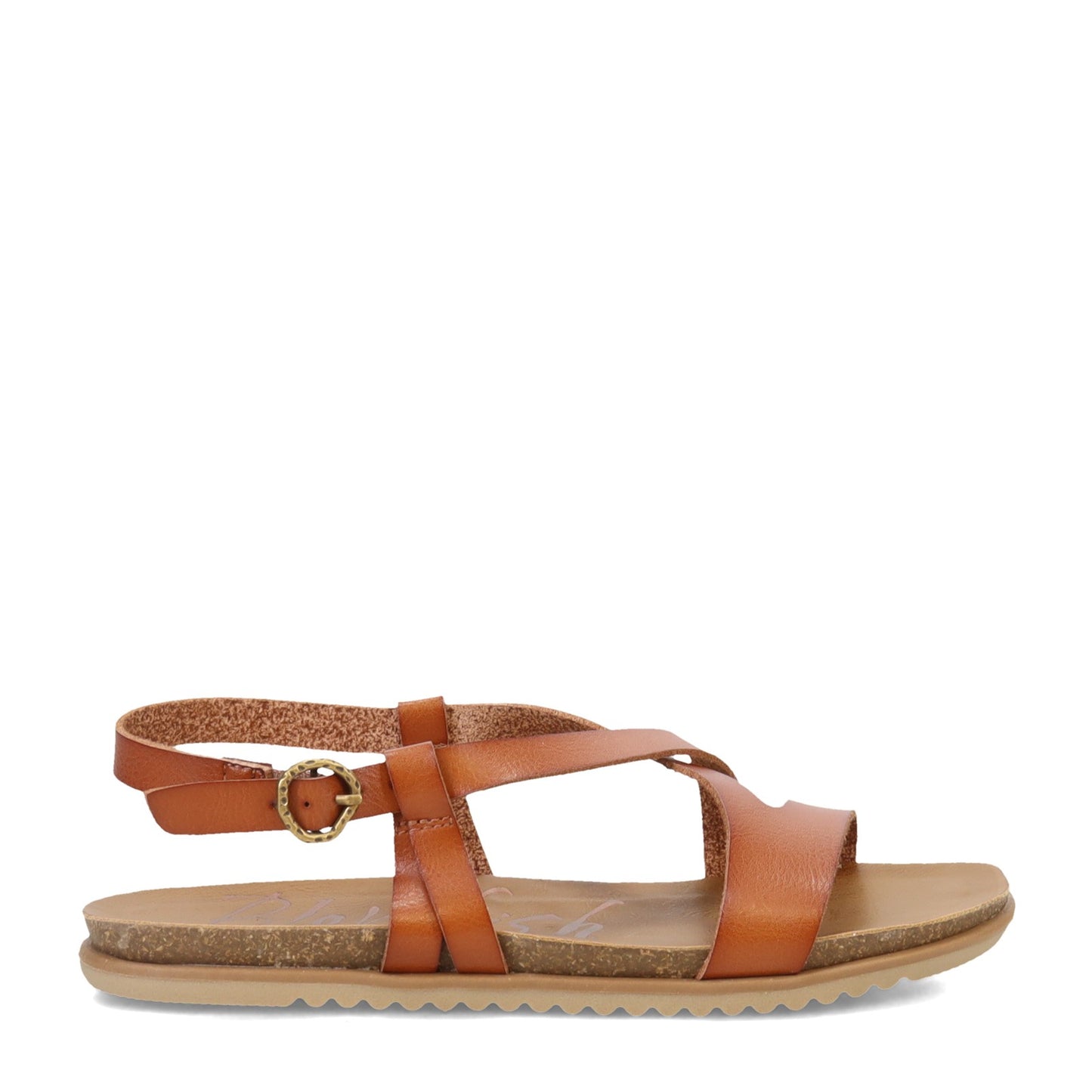 Peltz Shoes  Women's Blowfish Malibu Mercury Sandal BROWN BF-10147-032