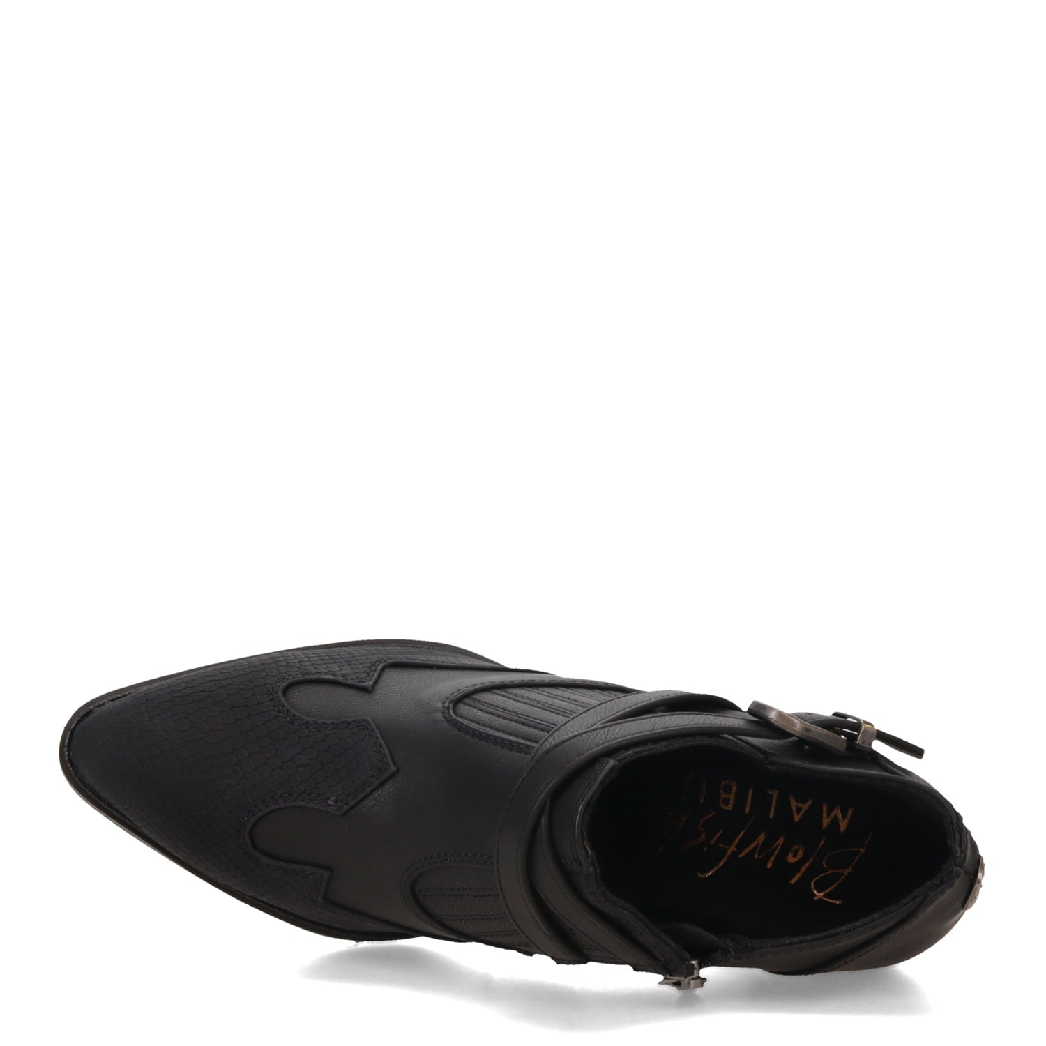 Peltz Shoes  Women's Blowfish Malibu Saloon Boot BLACK BF-10373-271