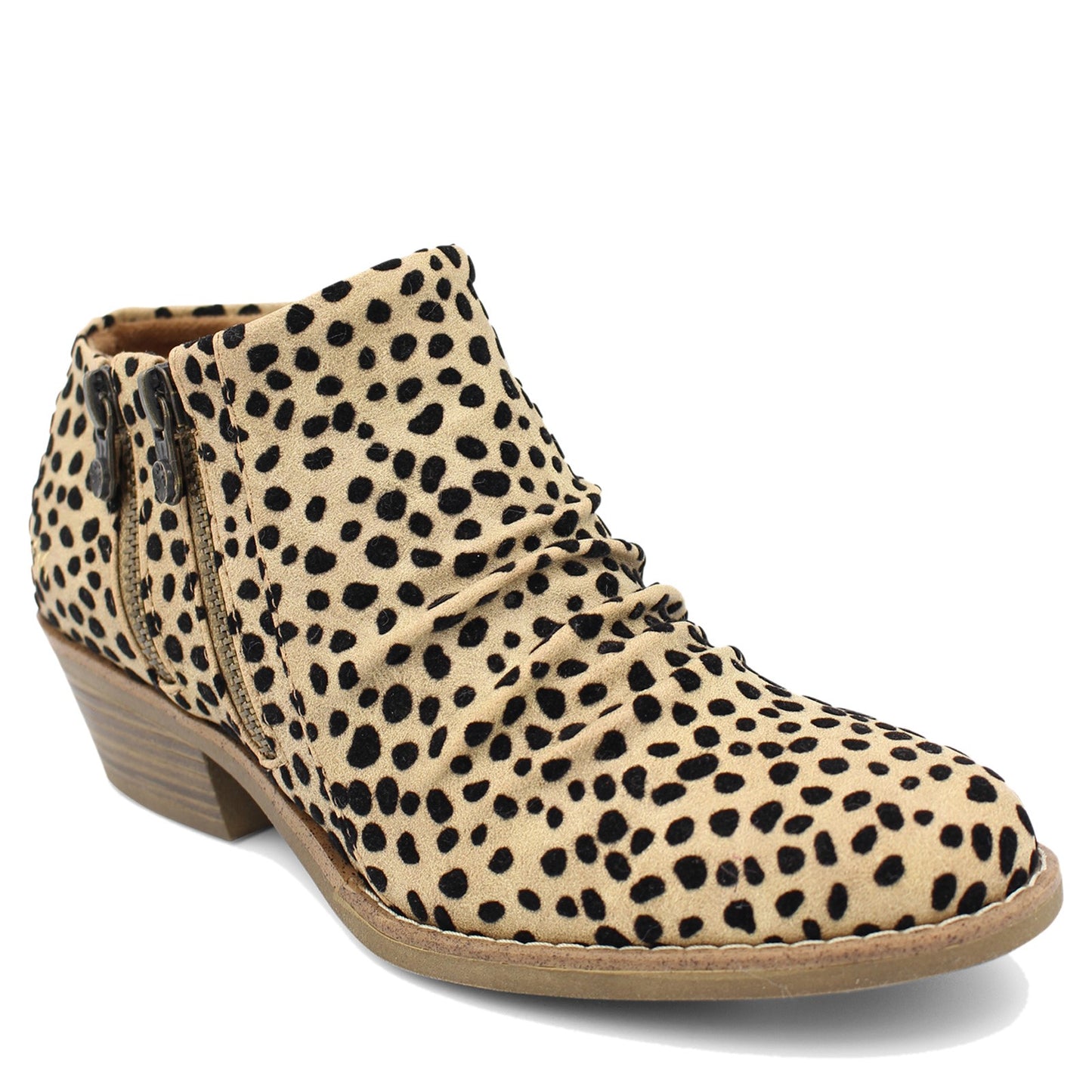 Peltz Shoes  Women's Blowfish Malibu Cairoh Bootie LEOPARD BF-9221-243