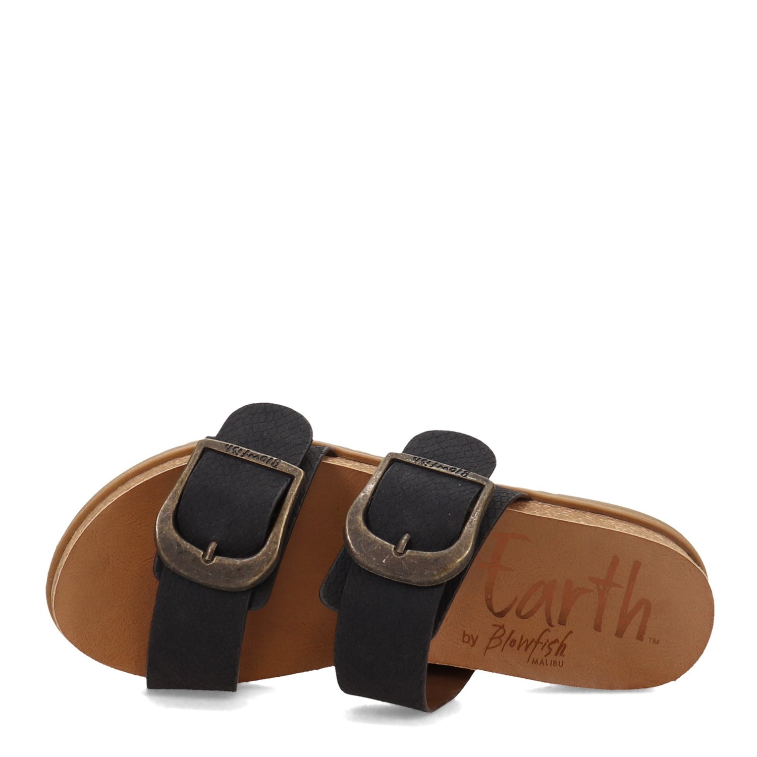 Peltz Shoes  Women's 4Earth by Blowfish Malibu Fae Sandal BLACK BF-9330E-985