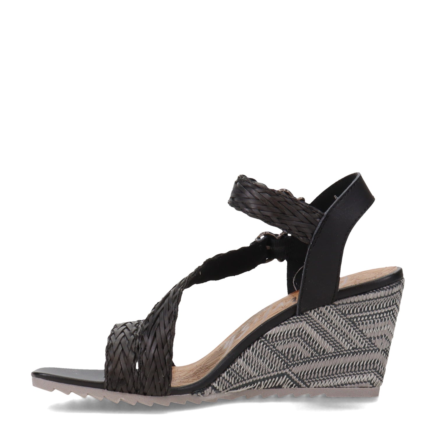 Peltz Shoes  Women's Blowfish Malibu Oksana Sandal BLACK BF-9418-024