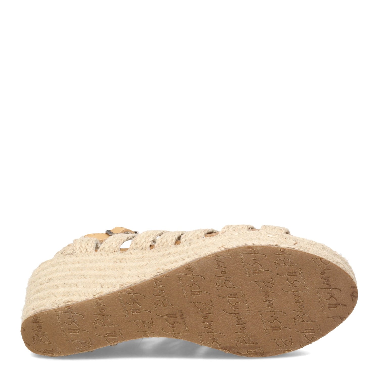 Peltz Shoes  Women's Blowfish Malibu Pazazz Rope Sandal NATURAL BF-9466R-932
