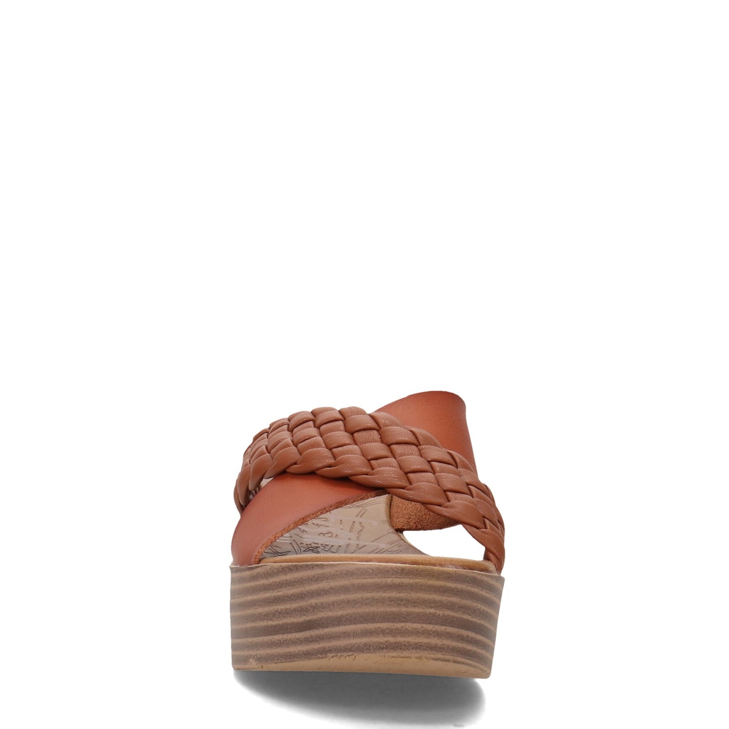Peltz Shoes  Women's Blowfish Malibu Luster Sandal BROWN BF-9537-376